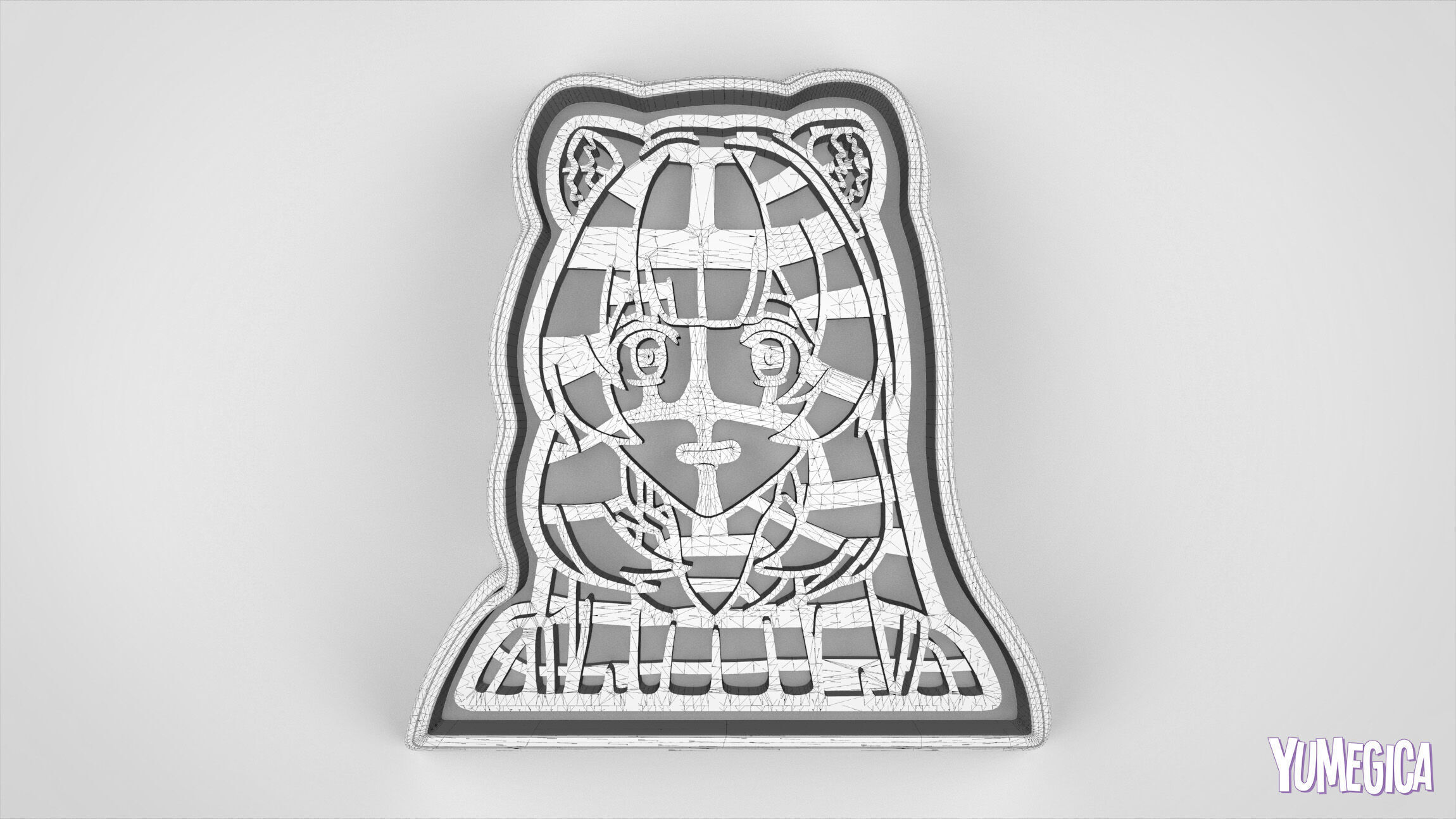 Raphtalia from The Rising of the Shield Hero Cookie Cutter STL 3D print model_7