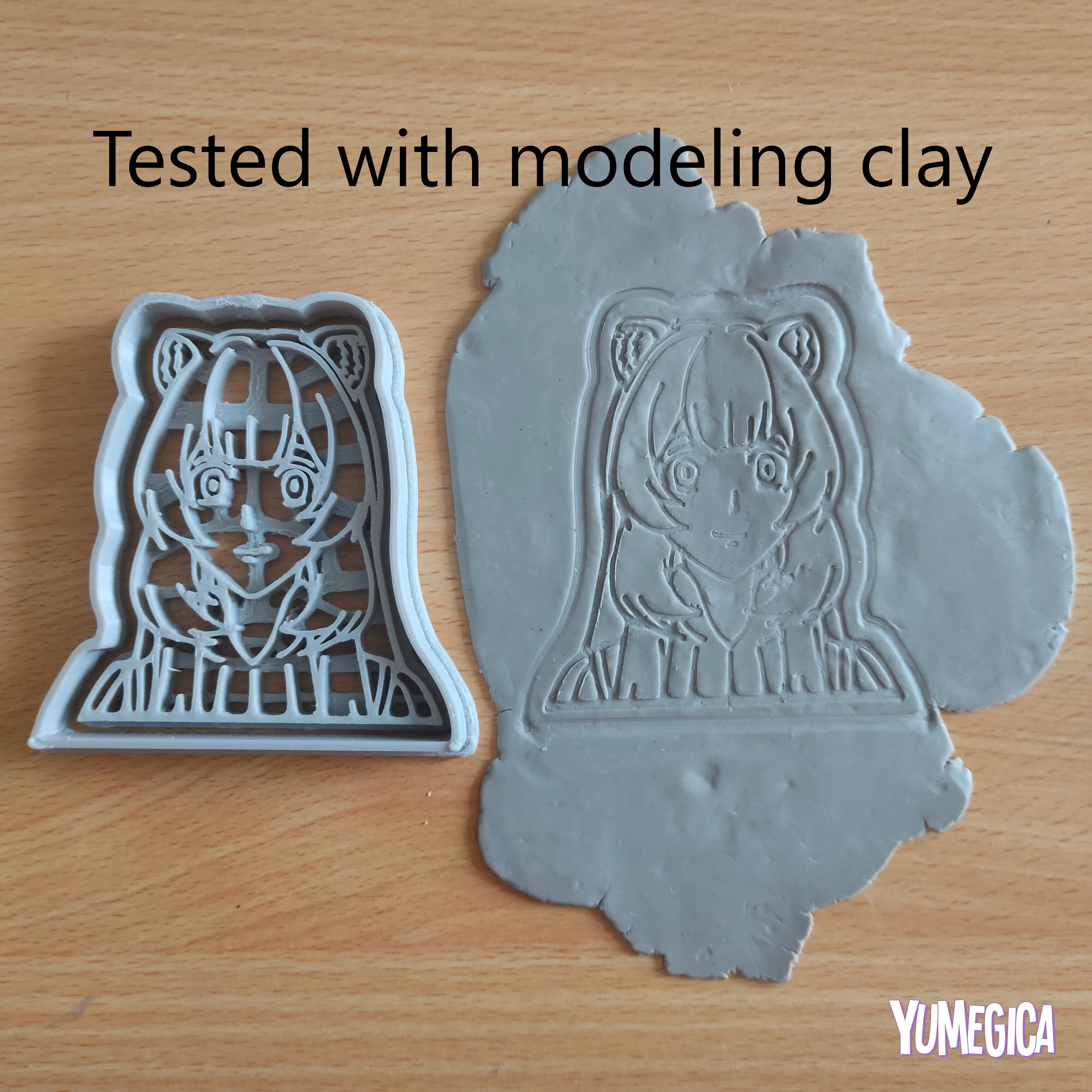 Raphtalia from The Rising of the Shield Hero Cookie Cutter STL 3D print model_10