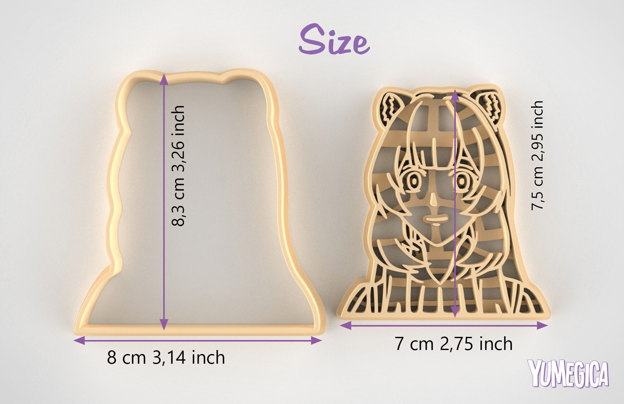 Raphtalia from The Rising of the Shield Hero Cookie Cutter STL 3D print model_2