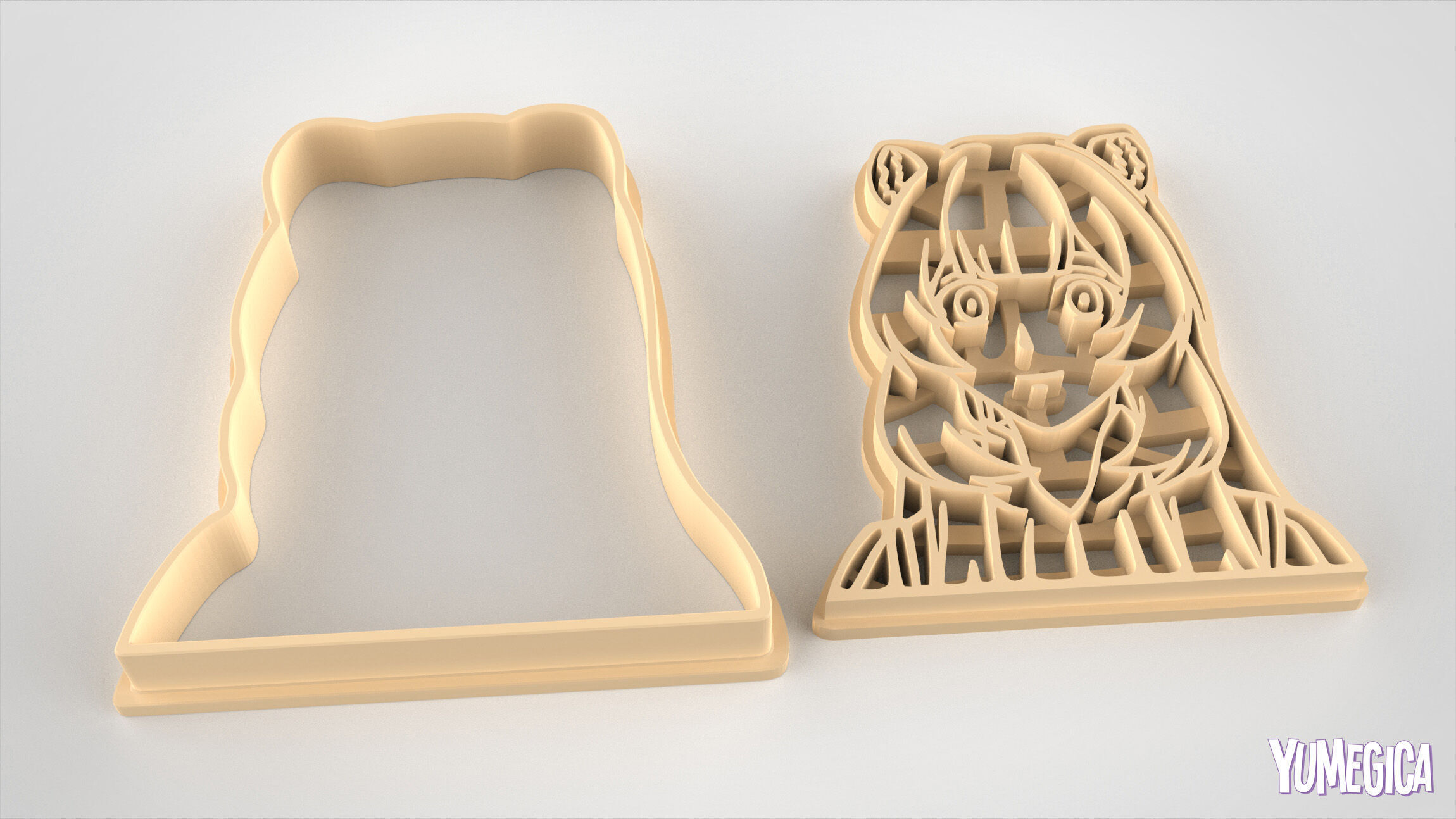 Raphtalia from The Rising of the Shield Hero Cookie Cutter STL 3D print model_4