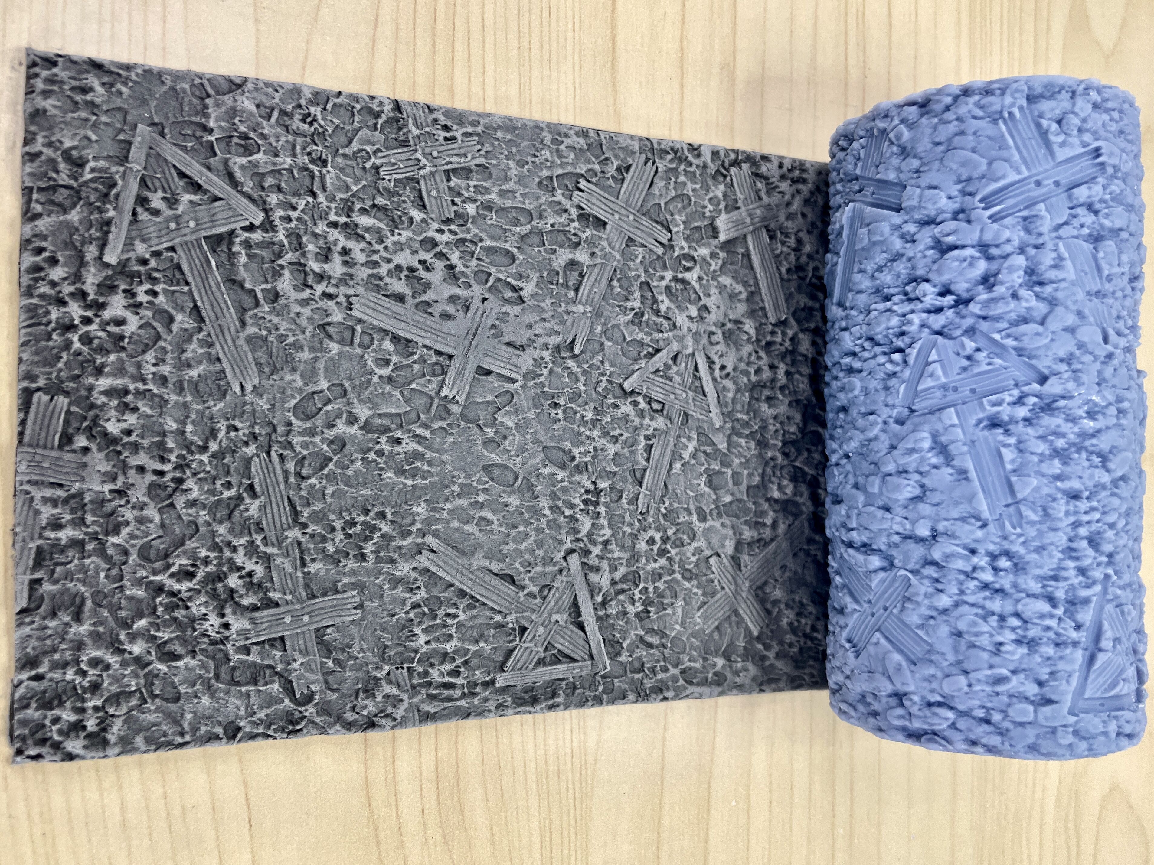 Frontline Crusaders Texture Roller and Terrain Set 3D print model_27