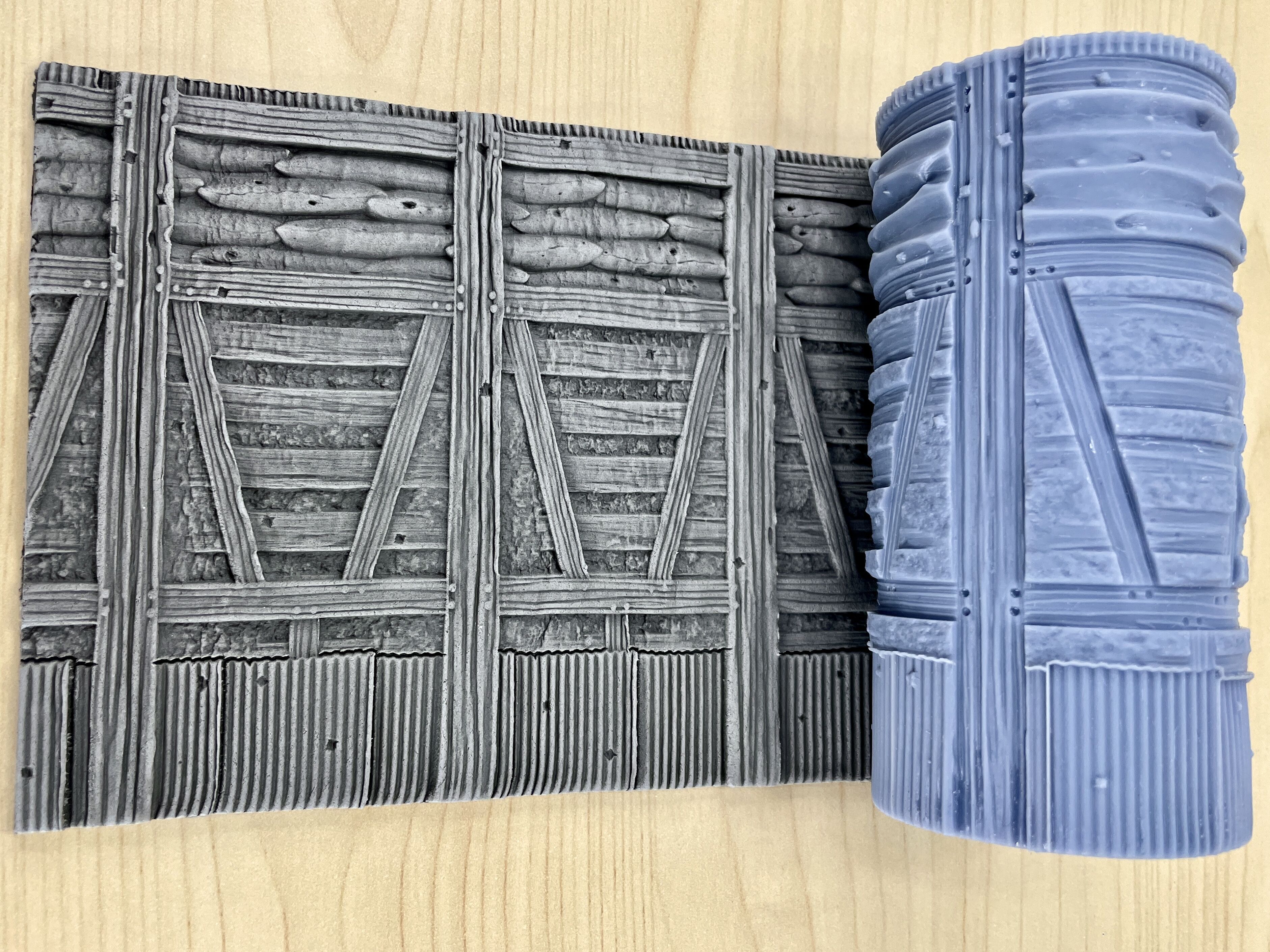 Frontline Crusaders Texture Roller and Terrain Set 3D print model_40