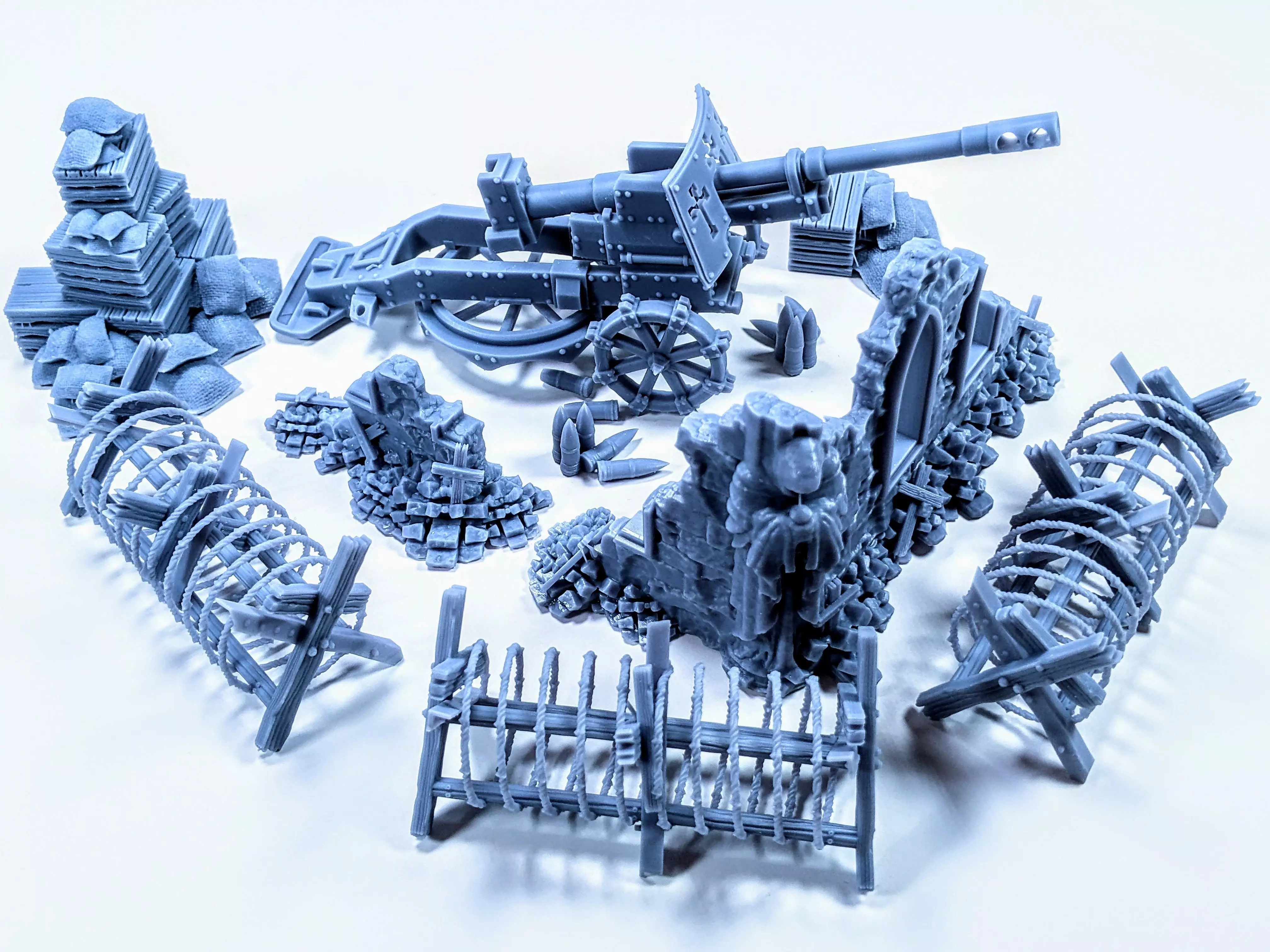 Frontline Crusaders Texture Roller and Terrain Set 3D print model_0