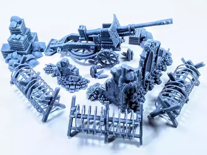 Frontline Crusaders Texture Roller and Terrain Set