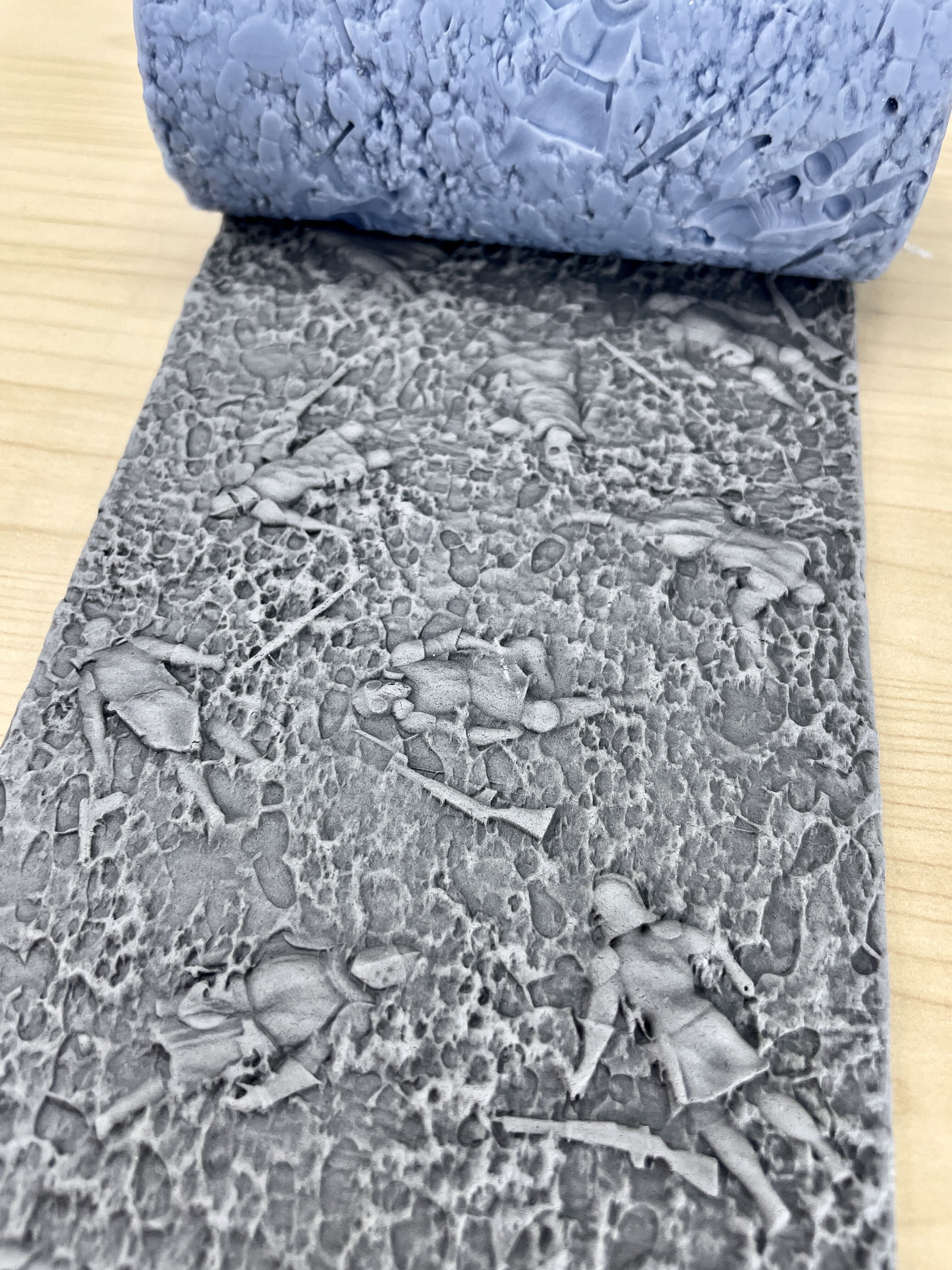 Frontline Crusaders Texture Roller and Terrain Set 3D print model_3