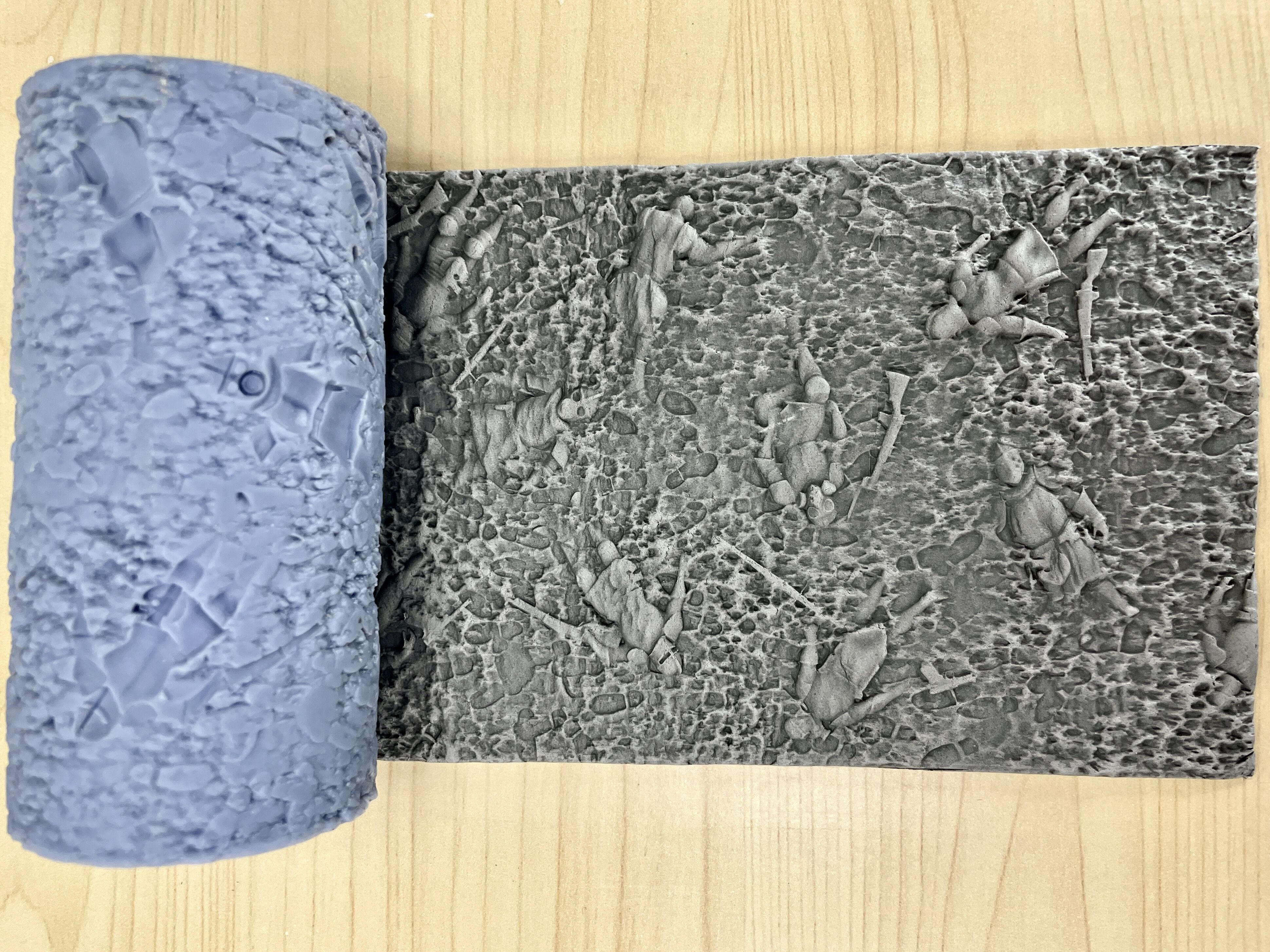 Frontline Crusaders Texture Roller and Terrain Set 3D print model_23