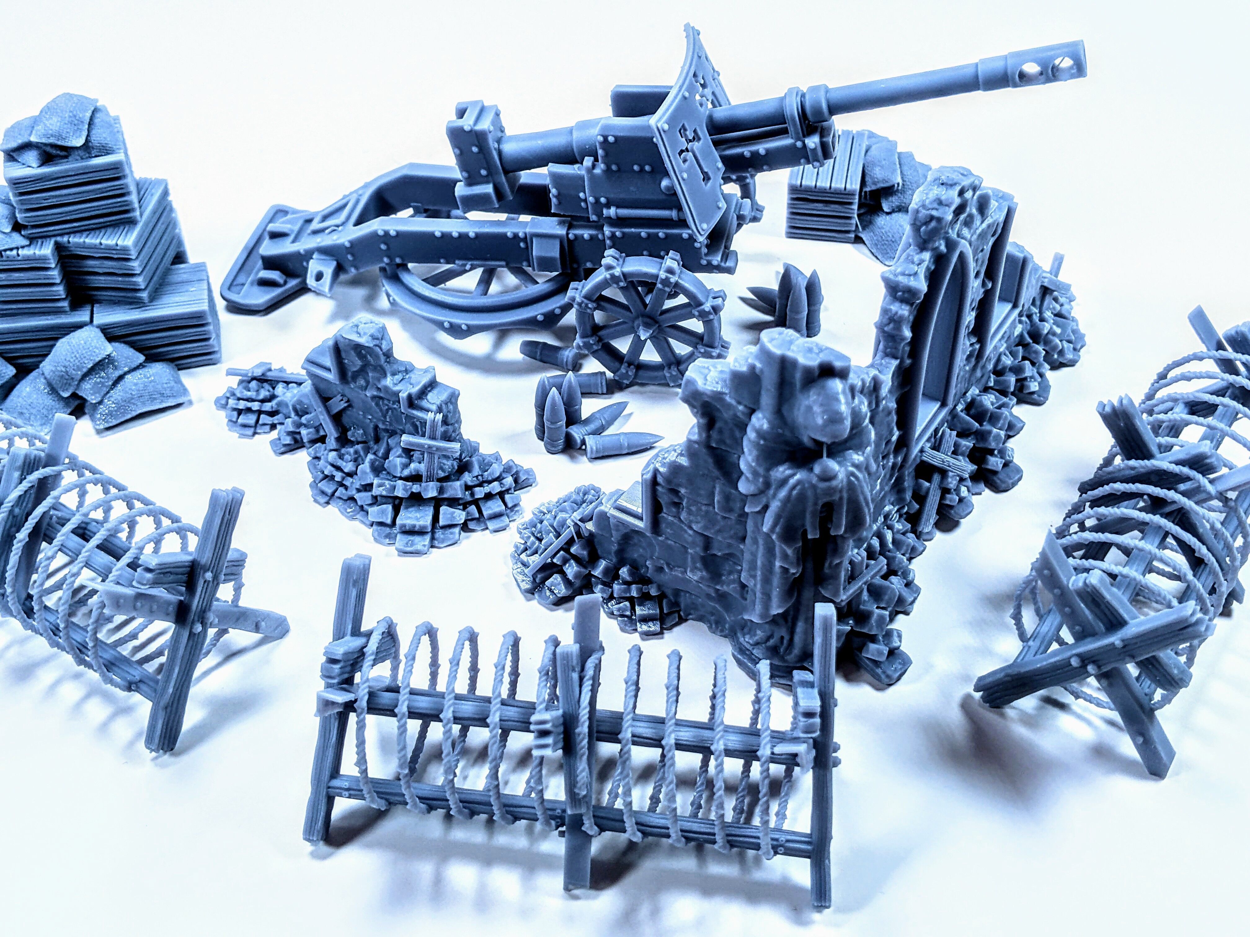 Frontline Crusaders Texture Roller and Terrain Set 3D print model_10