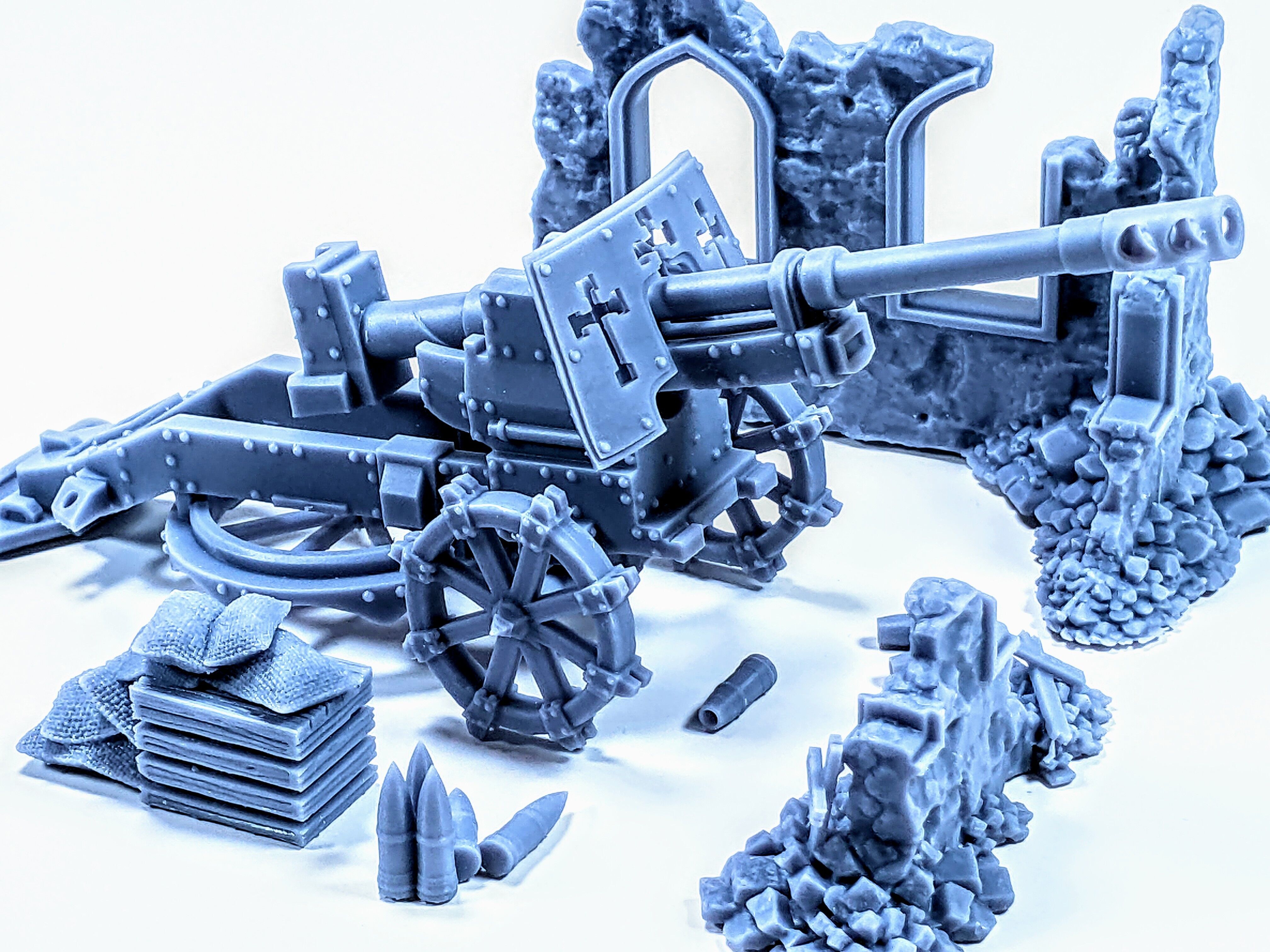 Frontline Crusaders Texture Roller and Terrain Set 3D print model_11