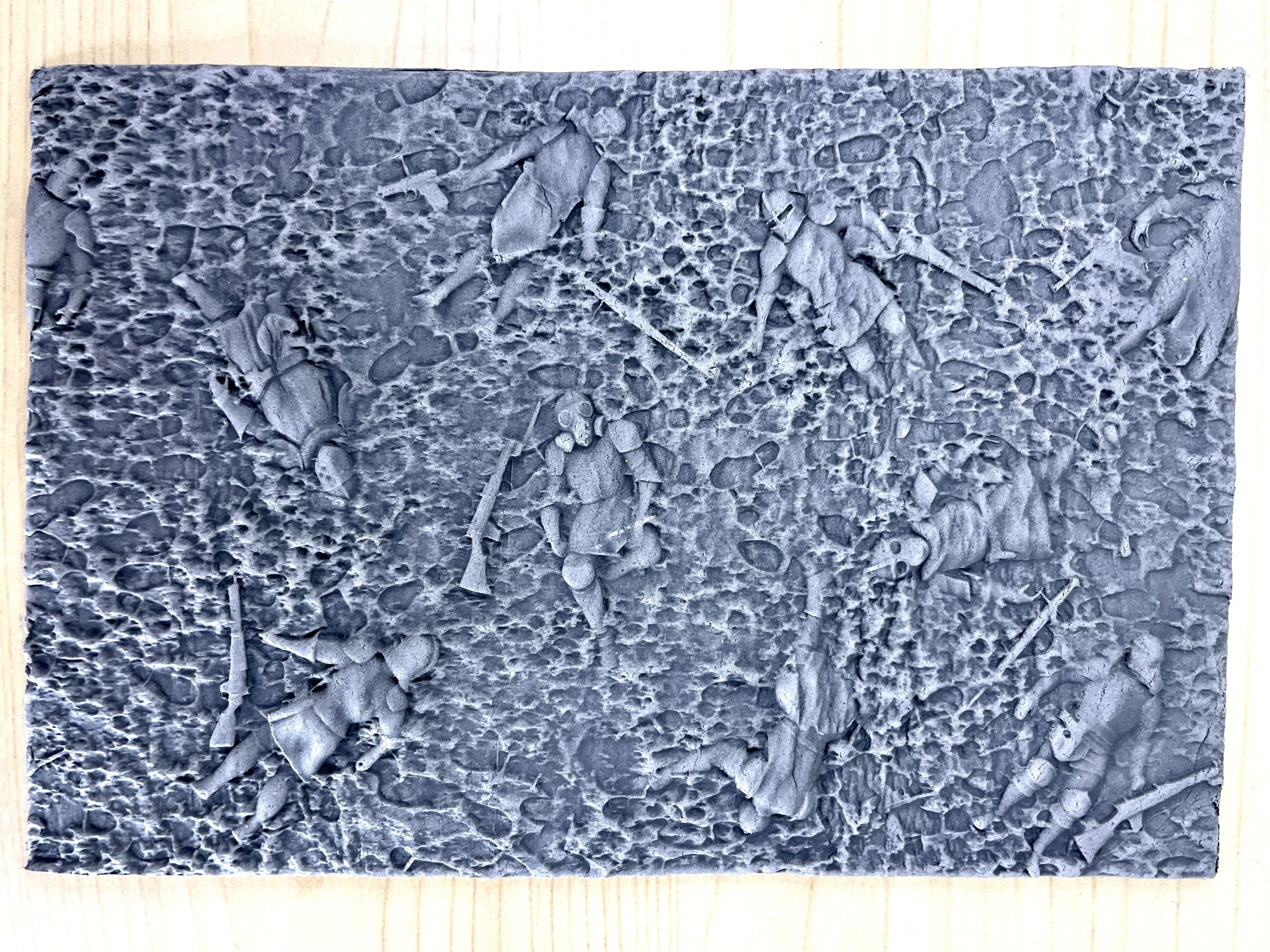 Frontline Crusaders Texture Roller and Terrain Set 3D print model_24