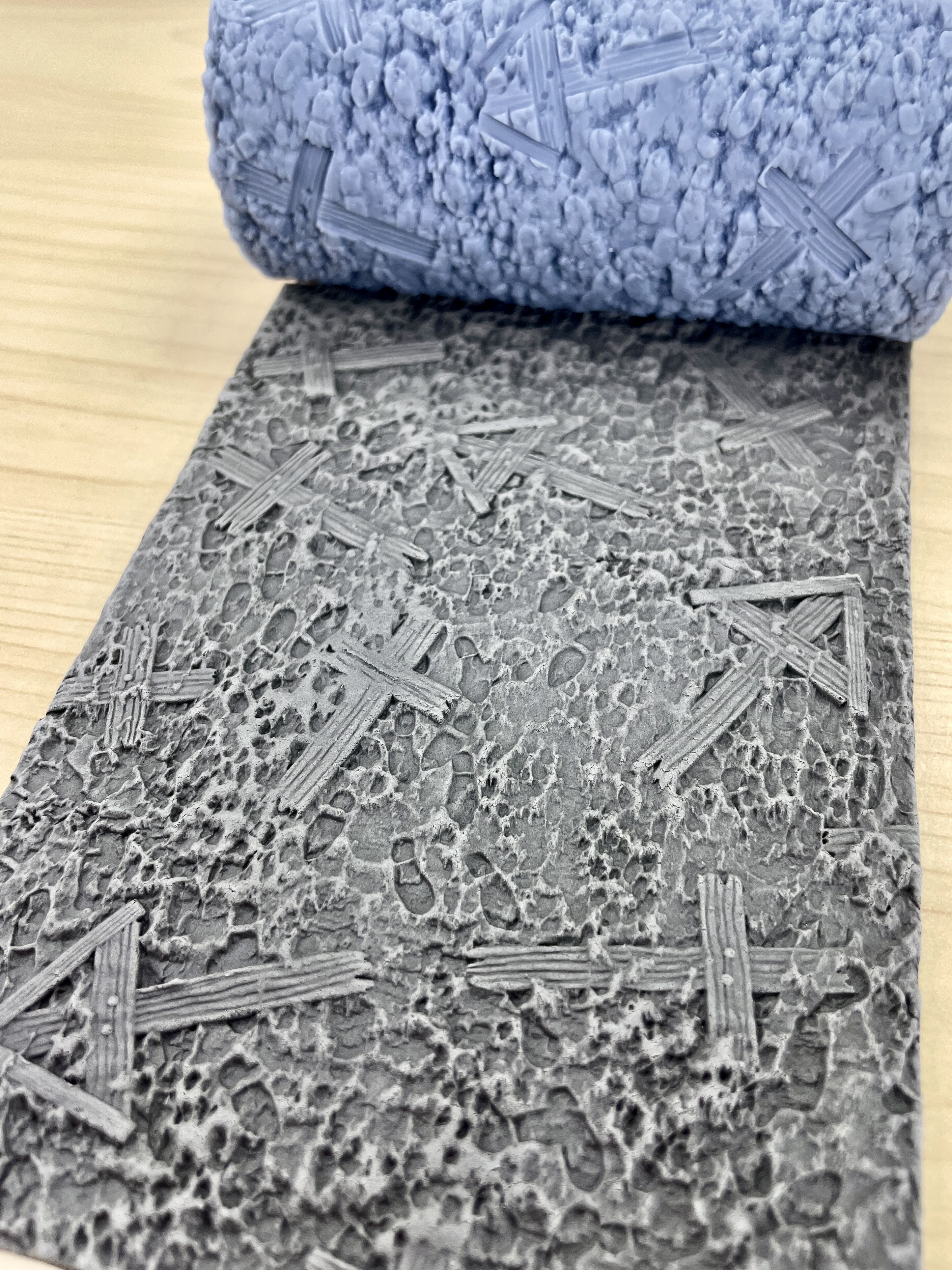 Frontline Crusaders Texture Roller and Terrain Set 3D print model_8