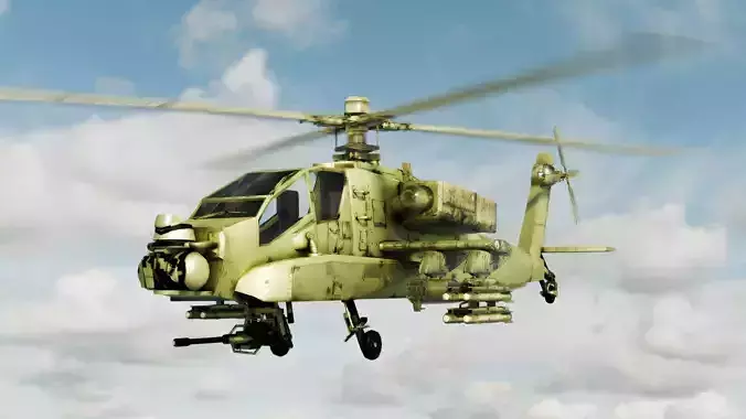 AH-64 Apache Attack Helicopter