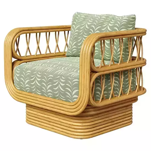 Popus editions armchair Fauteuil Luna 3D model