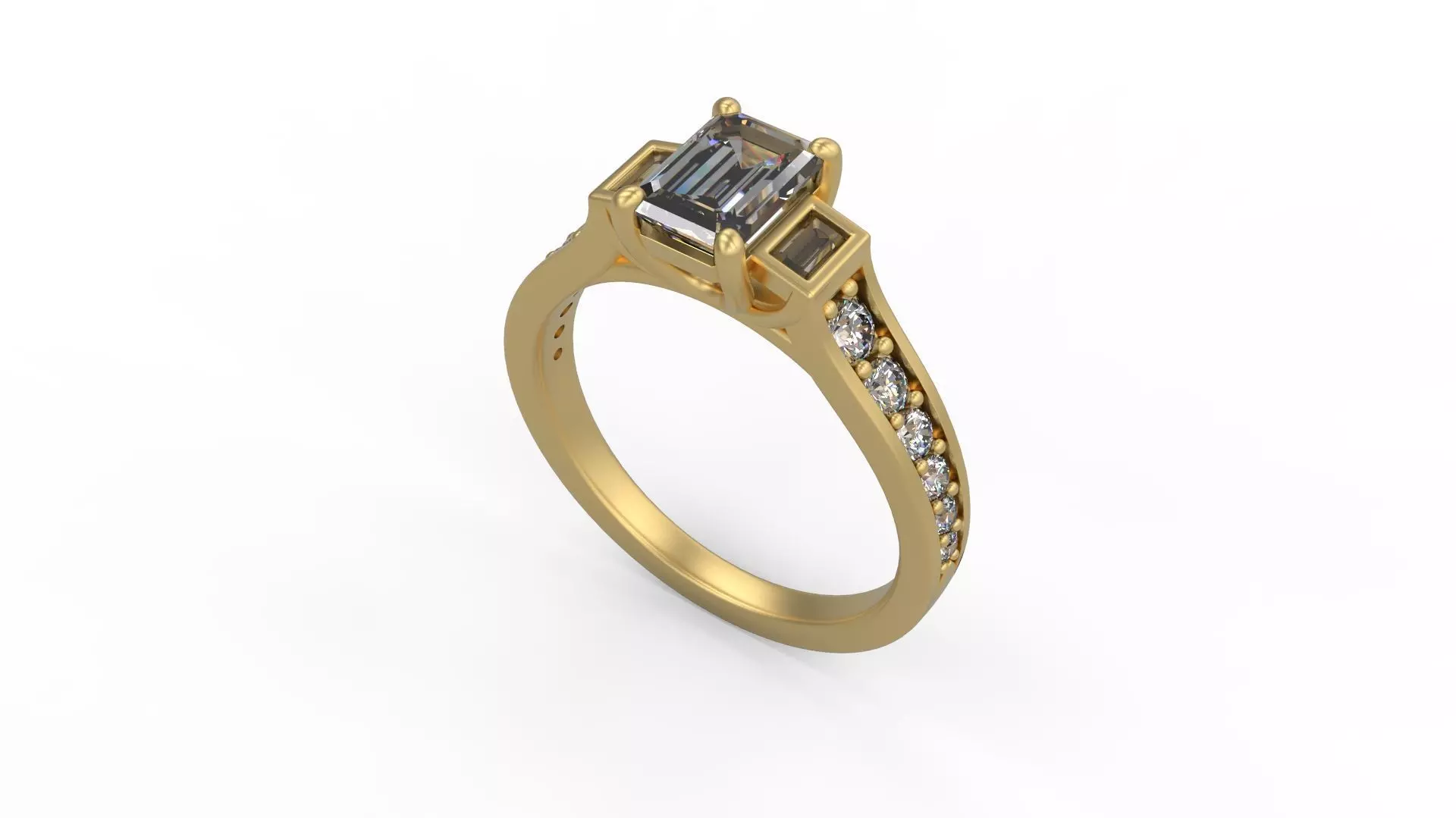 Women Solitaire 3240 3D print model
