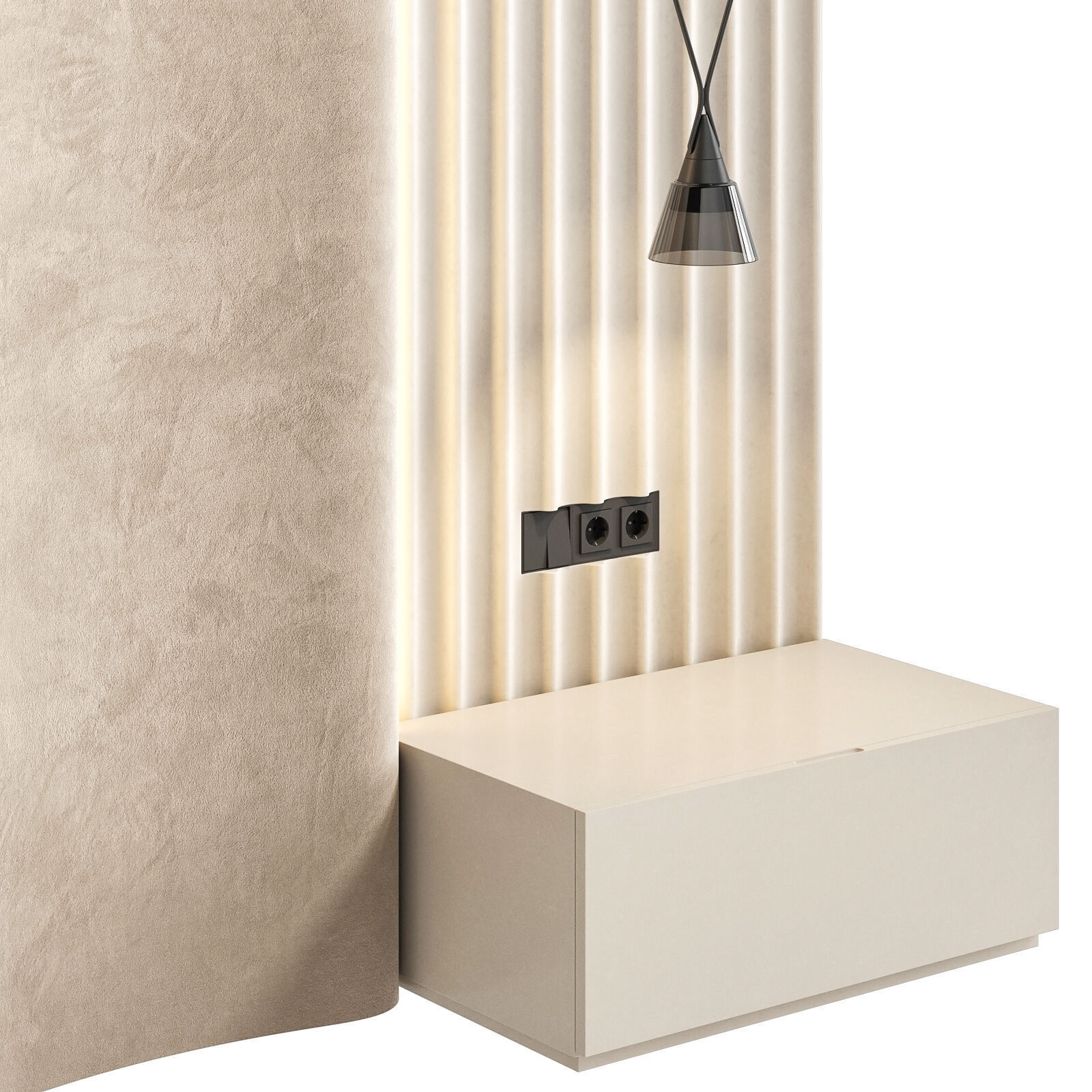 Headboard RJ Easy Design 16 3D model_5