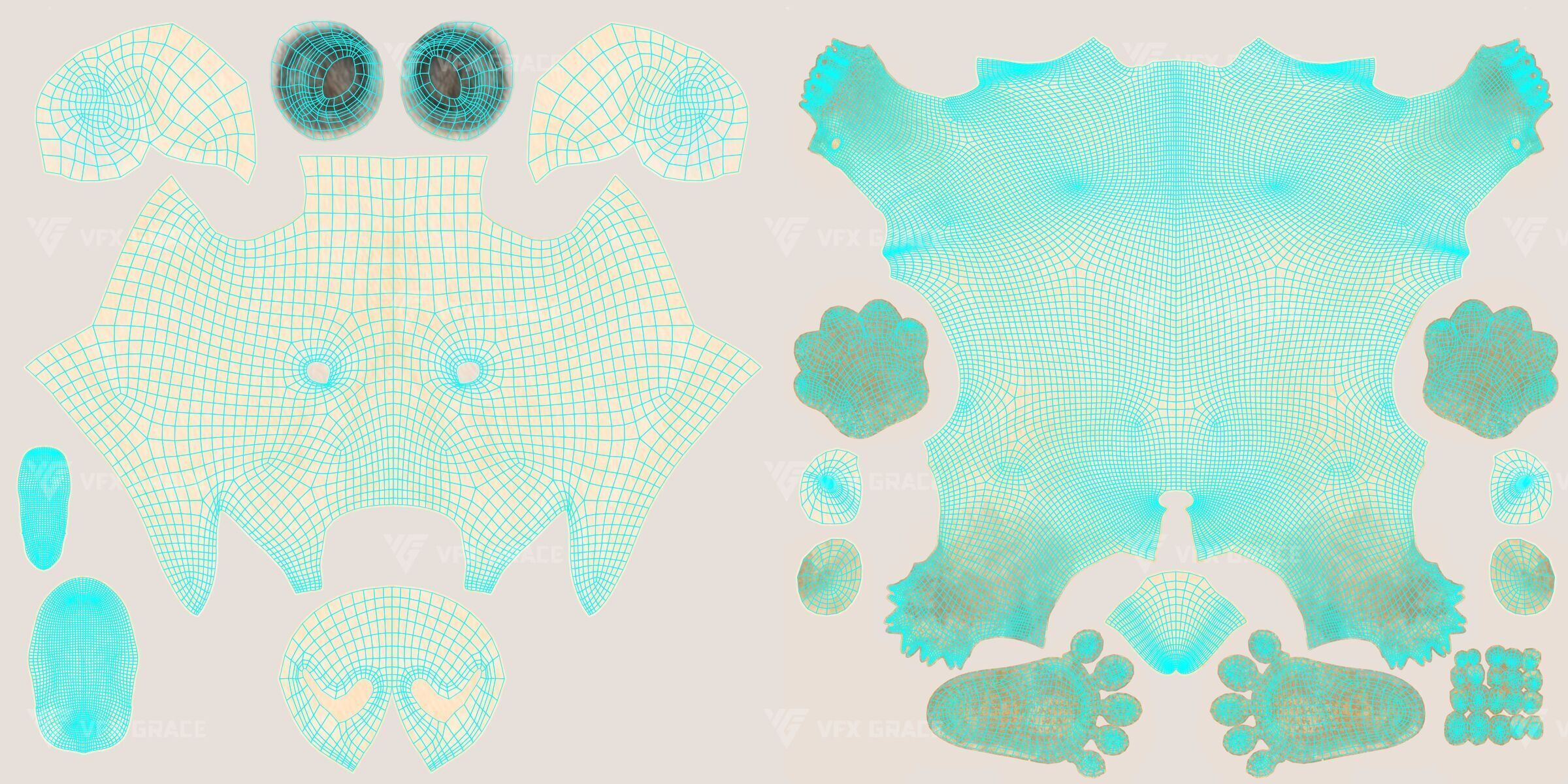 Polar Bear Animation 3D model_12