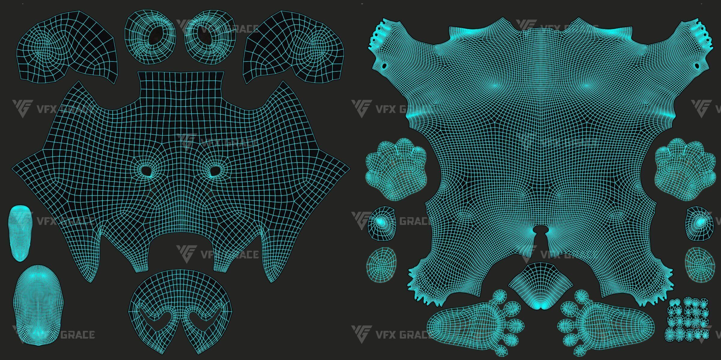 Polar Bear Animation 3D model_13