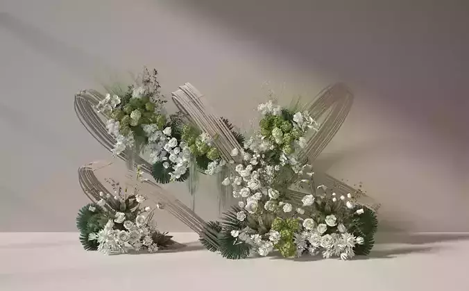 Floristry Fine art display