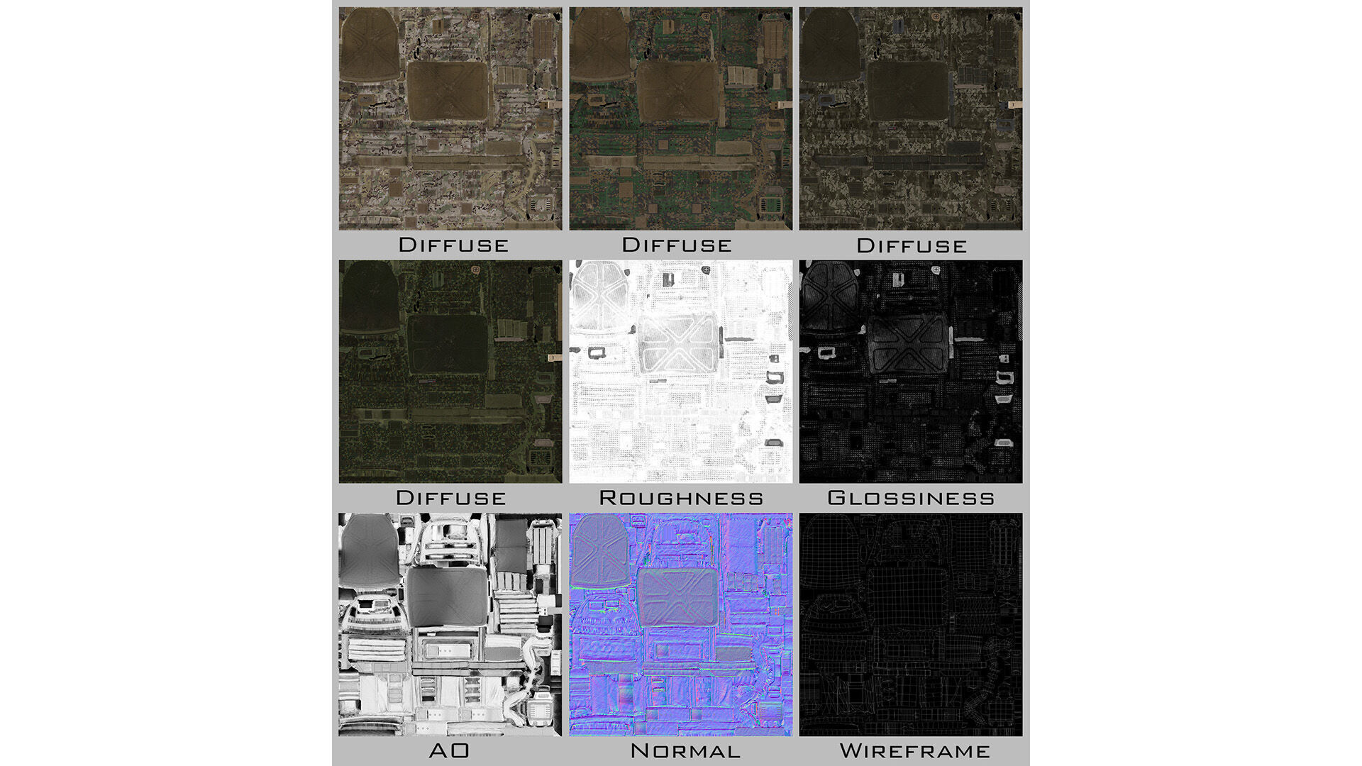 Tactical Vest Low-poly 3D model_19