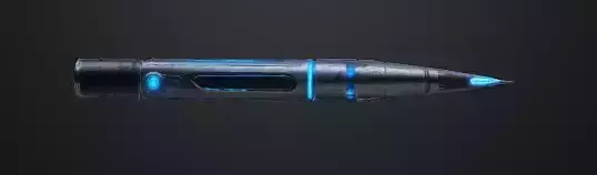 Futuristic pen 3D model