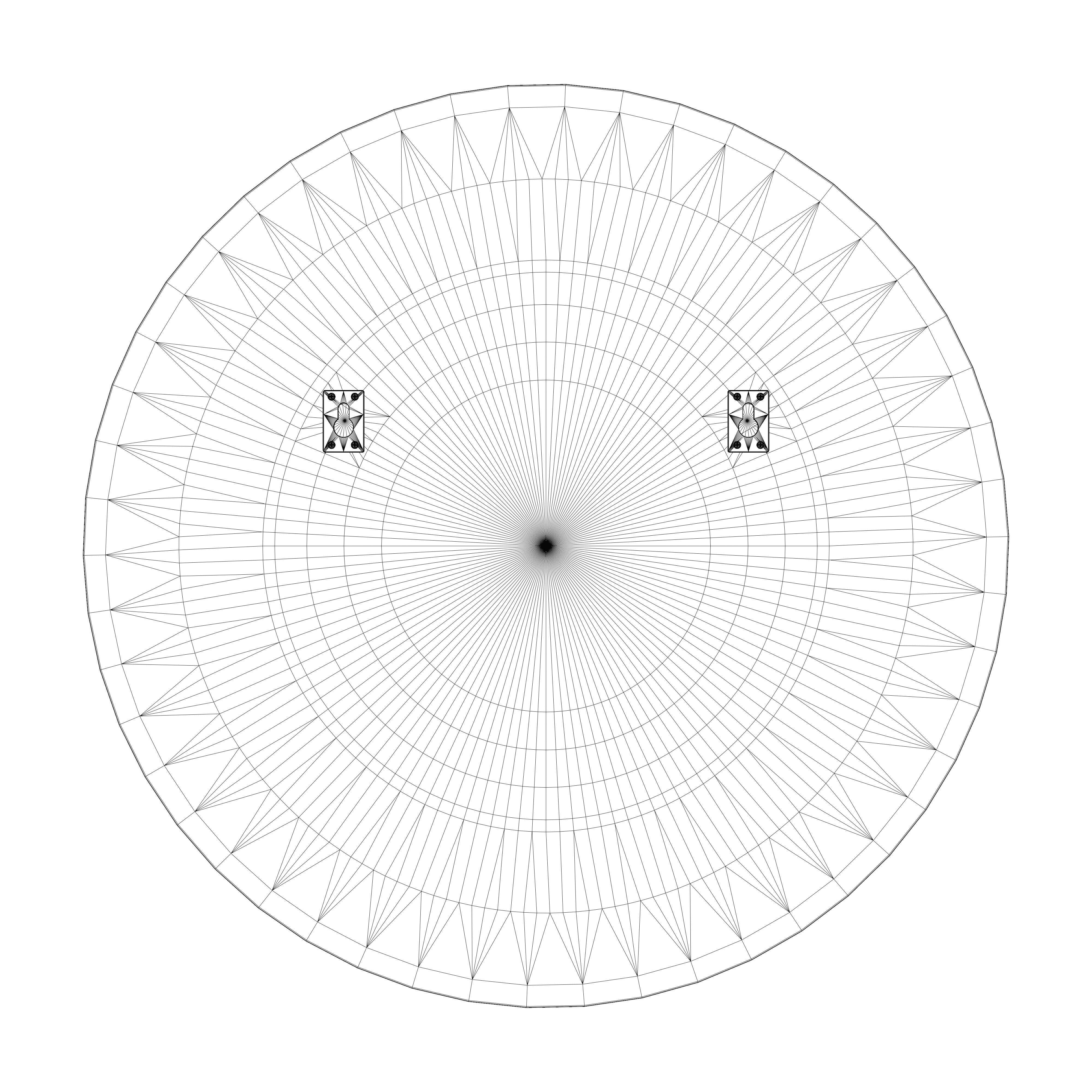 The Light White Mirror Art 3D model_7