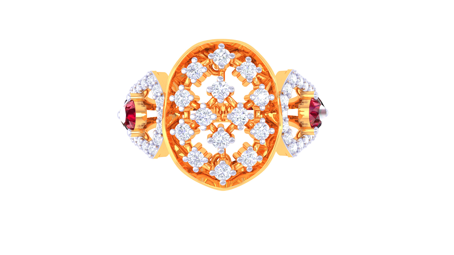 Women Ring MTL 3dm STL OBJ FBX Details 3D print model_3