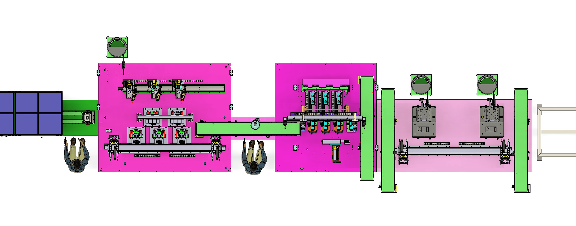 3D Model Design of Soft Pack Power Battery Assembly PACK Line 3D model_5