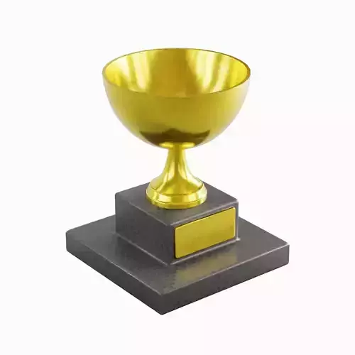 Trophy Cup 01 Low-poly 3D model