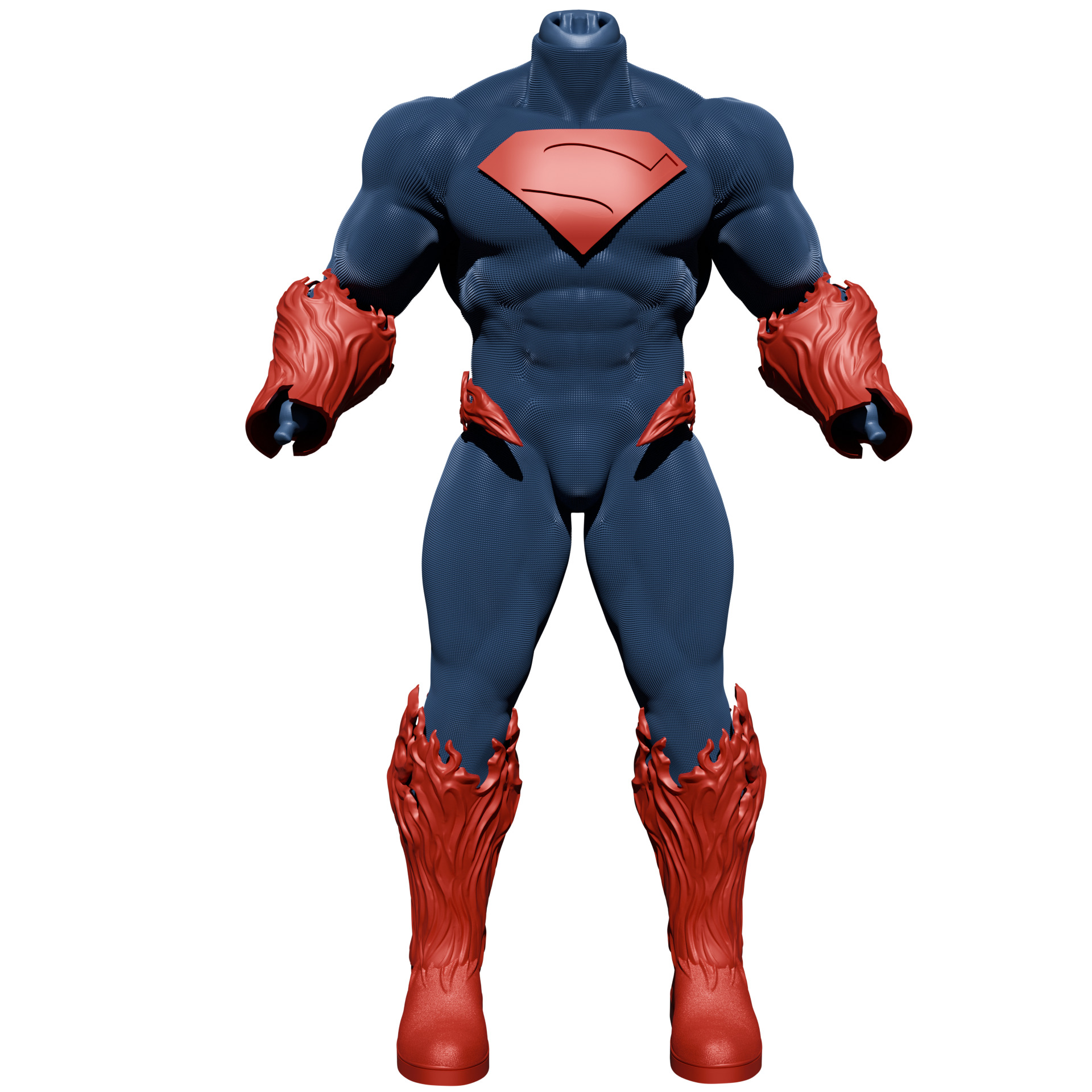 Absolute Super Steel Man 3D print model_1