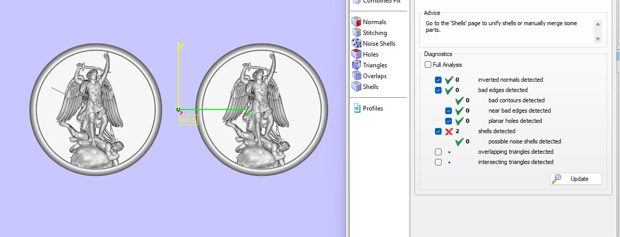SAINT MICHAEL THE ARCHANGEL Cufflinks 3D print model_4