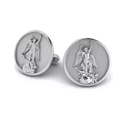  SAINT MICHAEL THE ARCHANGEL Cufflinks