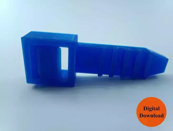 Oversized TPU Big Zip Tie Desk Gadget 3D print model