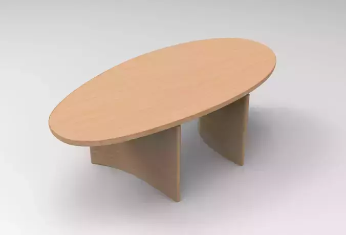 Ceva Side Table Low-poly 3D model