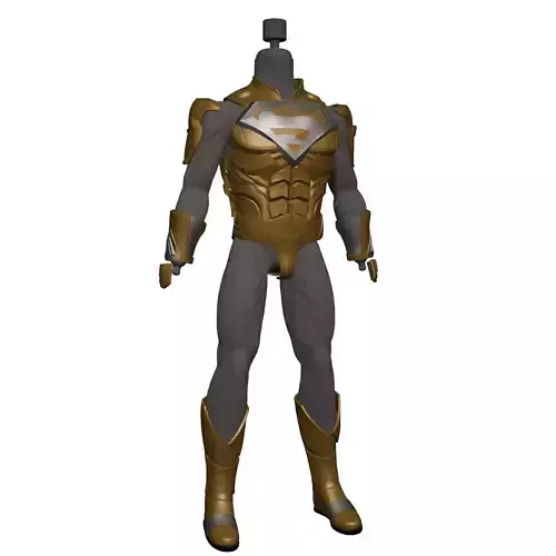 Godlike Super Steel Man