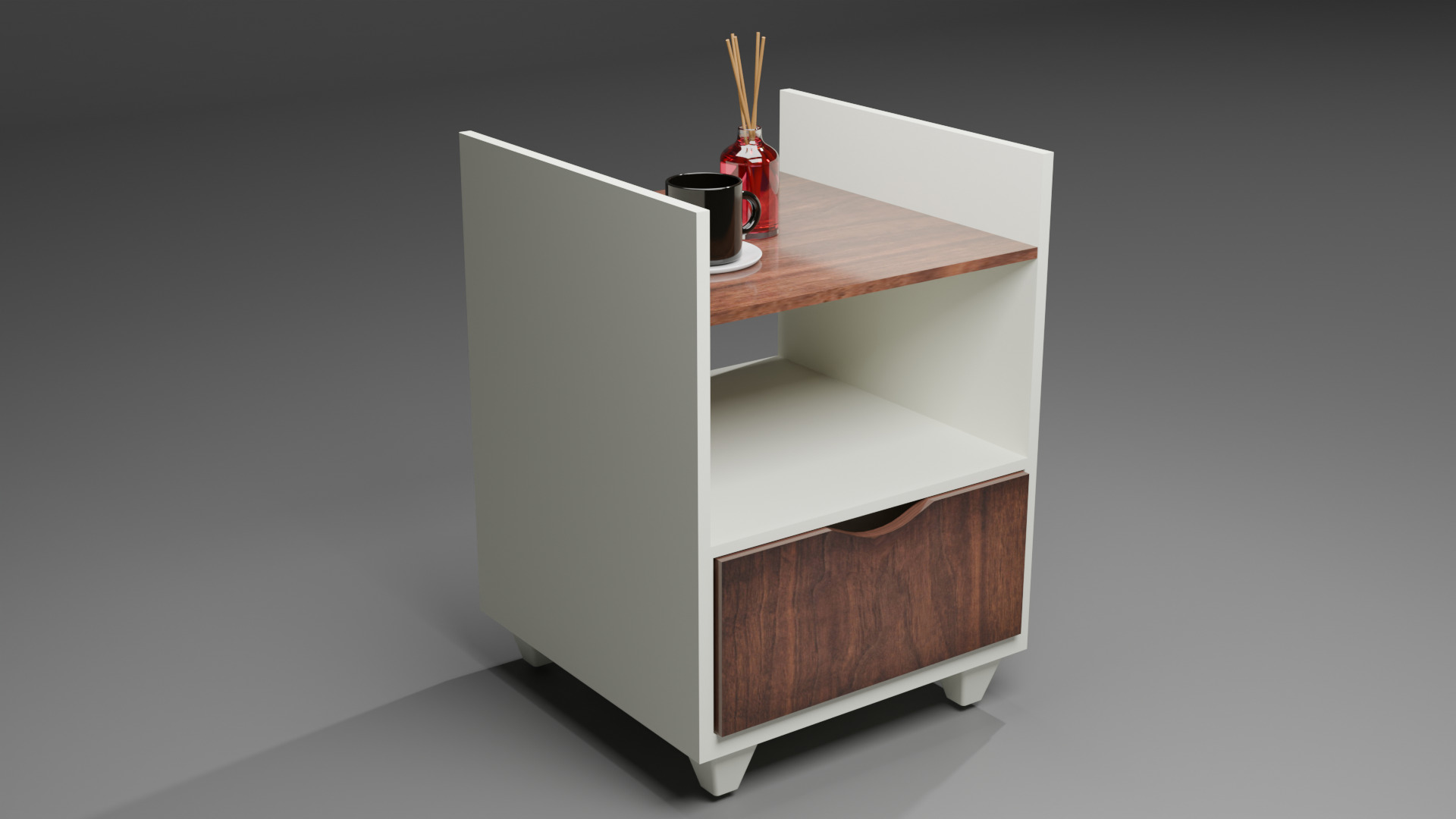 Criado mudo 3D model_2