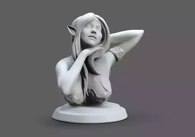 Elf Bust