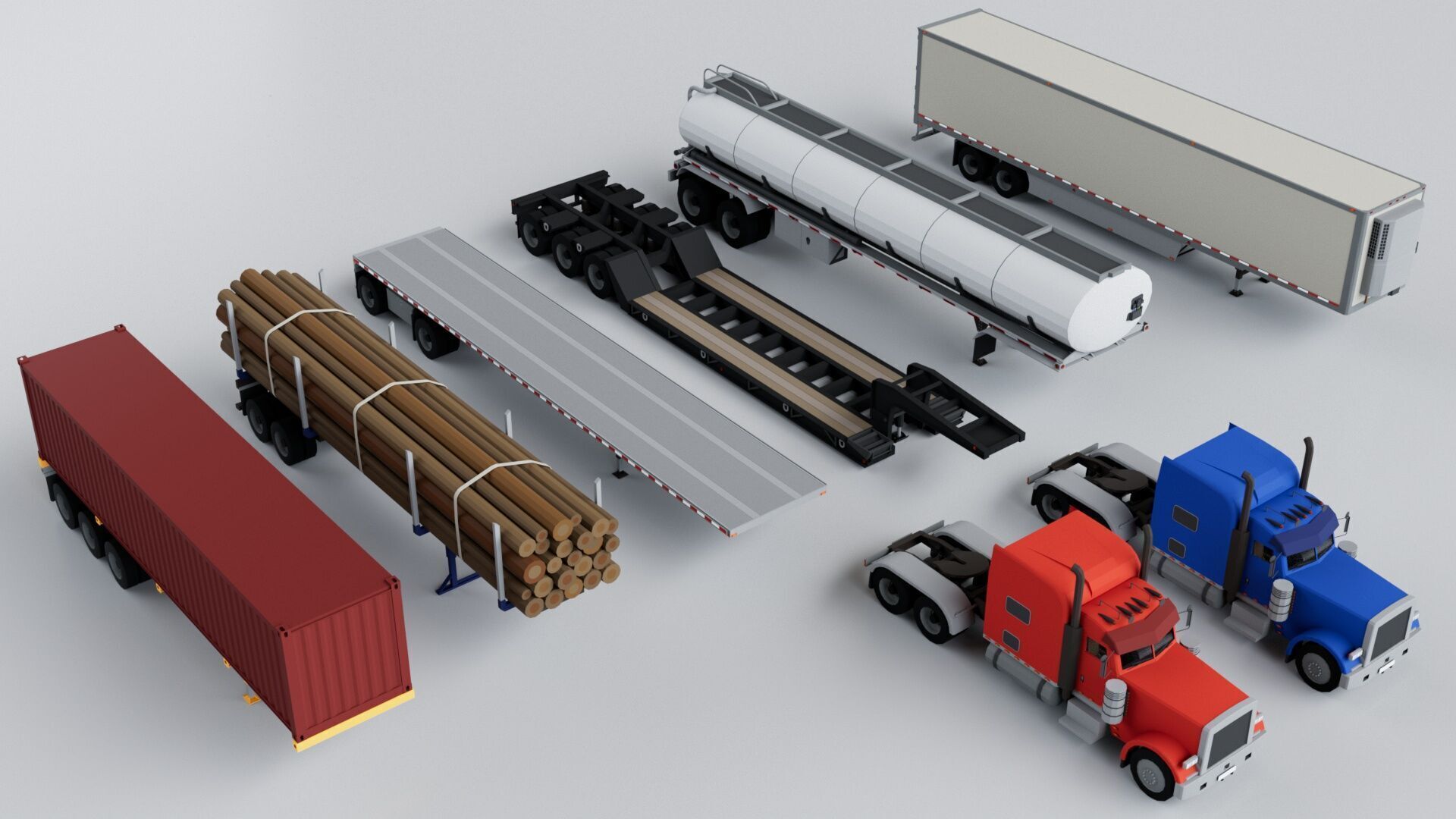 150 Vehicles Mega Pack Collection - Game Ready 3D model_13