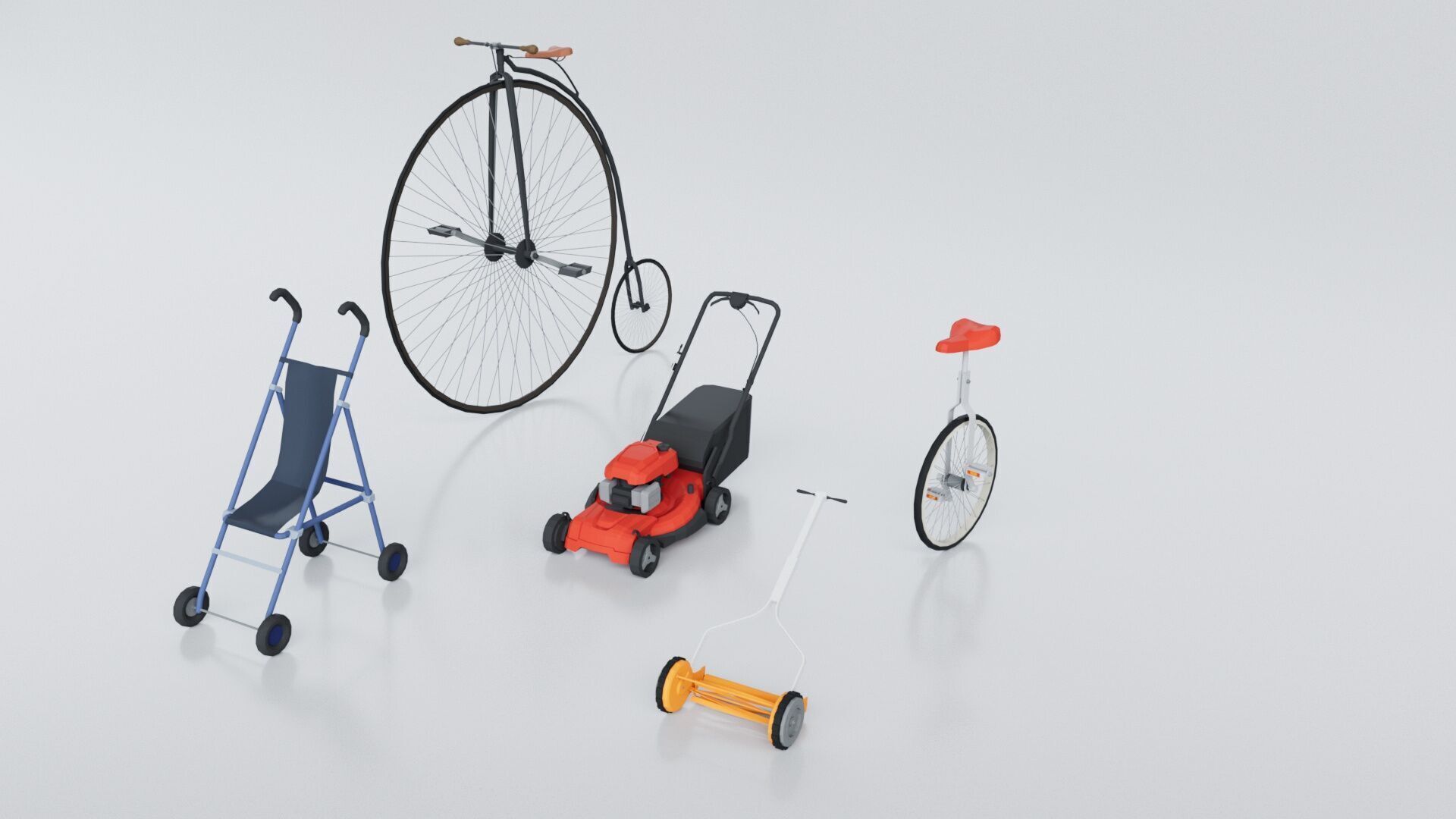 150 Vehicles Mega Pack Collection - Game Ready 3D model_48