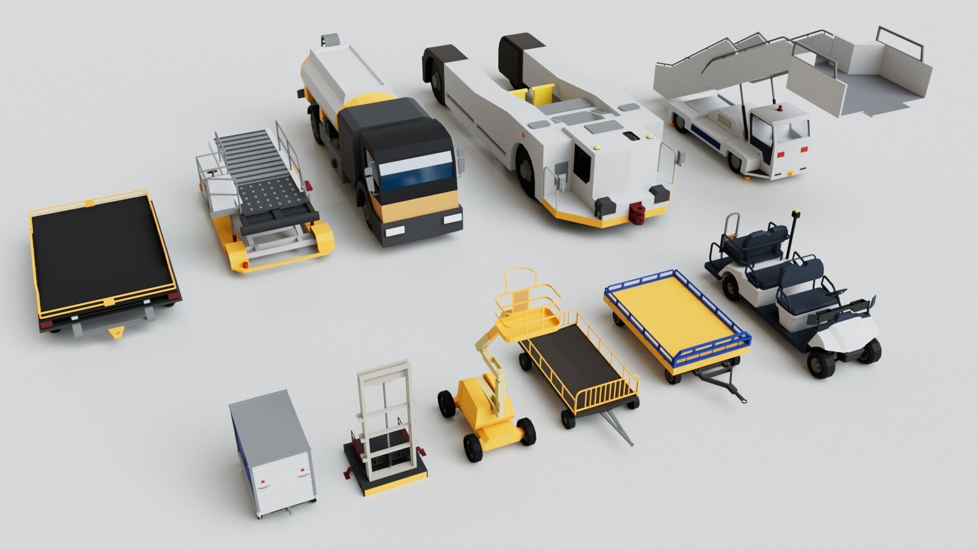 150 Vehicles Mega Pack Collection - Game Ready 3D model_51