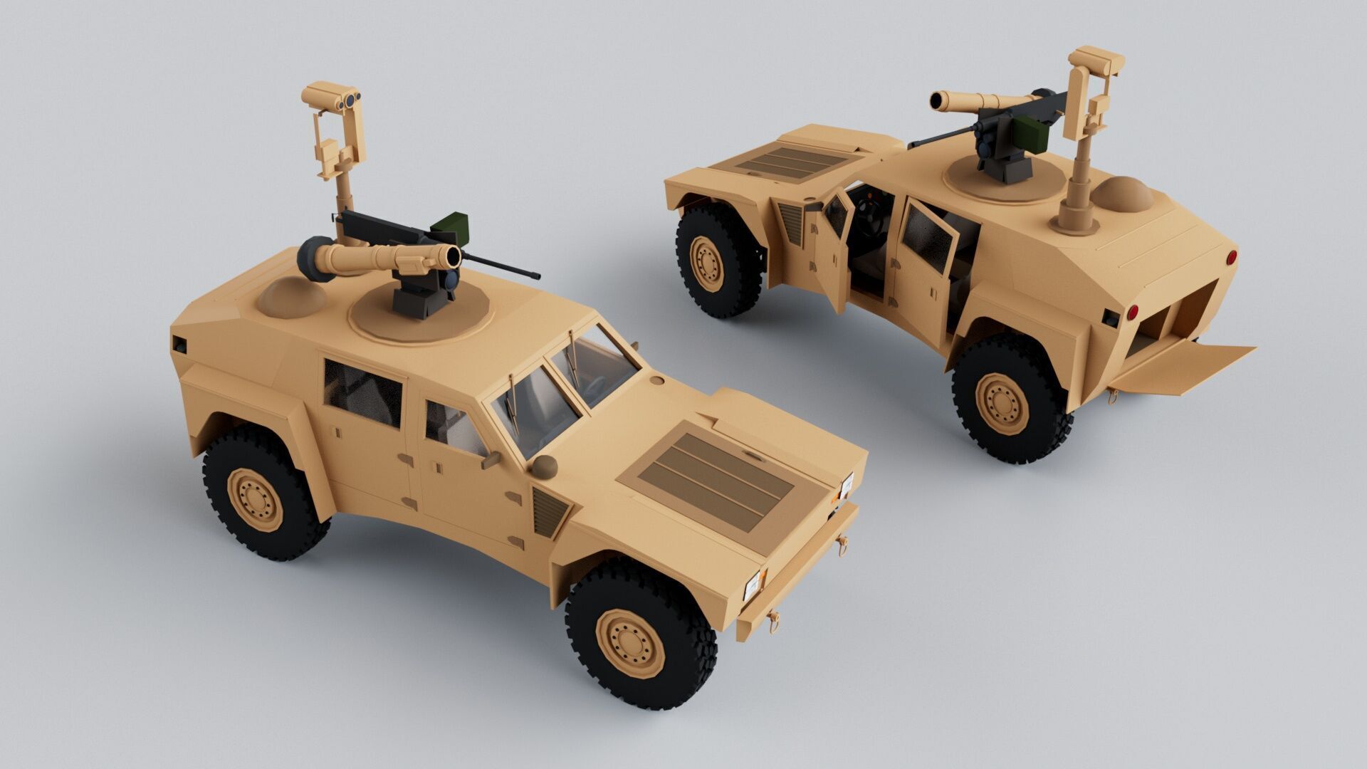 150 Vehicles Mega Pack Collection - Game Ready 3D model_28