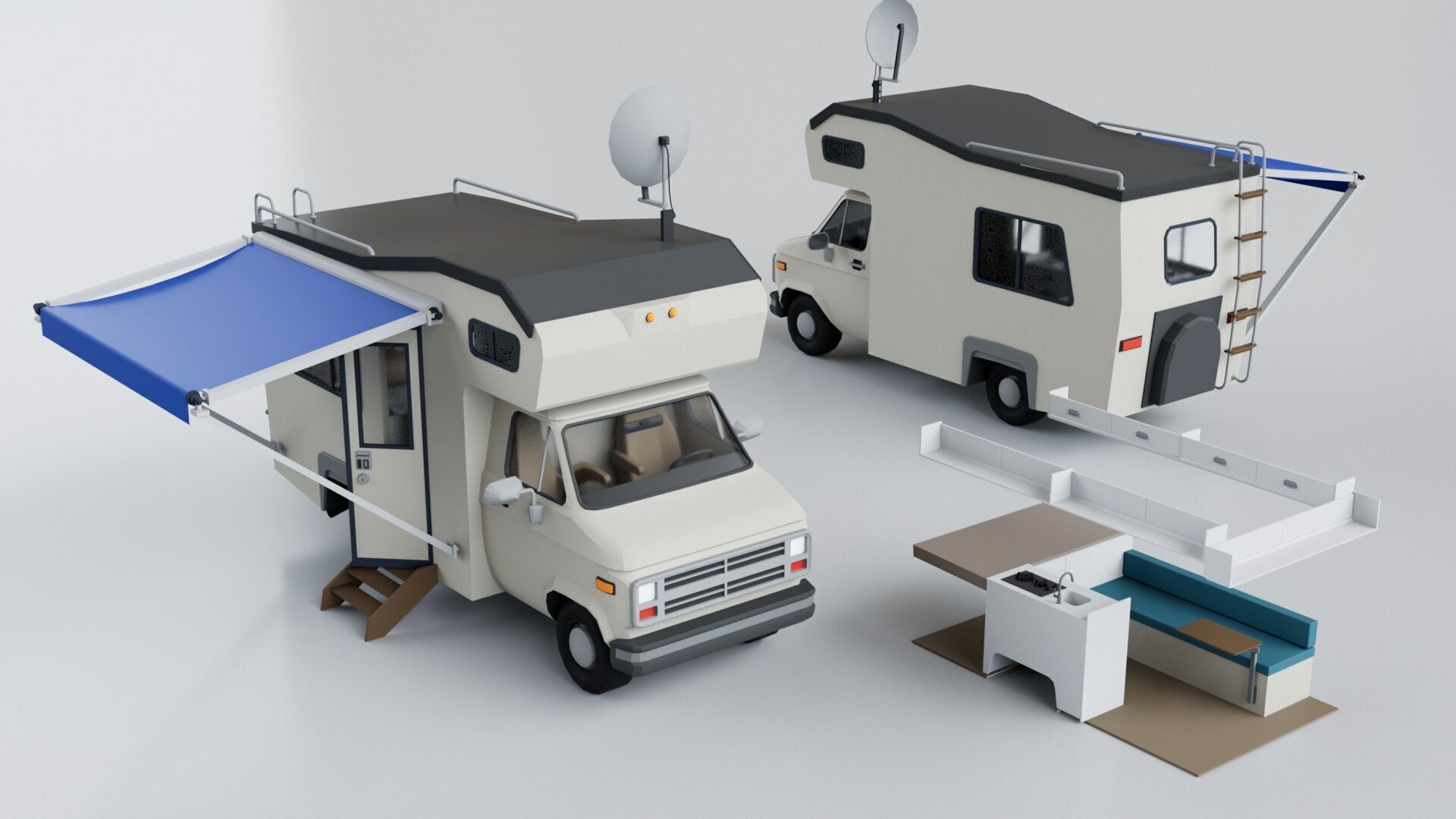 150 Vehicles Mega Pack Collection - Game Ready 3D model_16