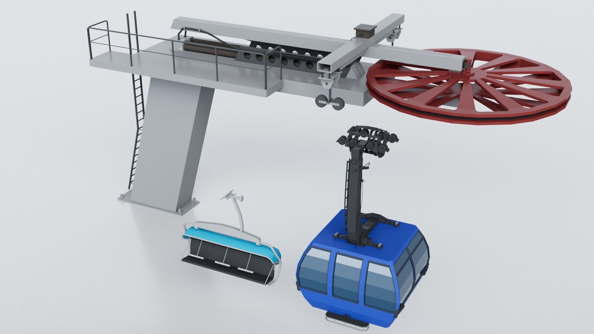 150 Vehicles Mega Pack Collection - Game Ready 3D model_46