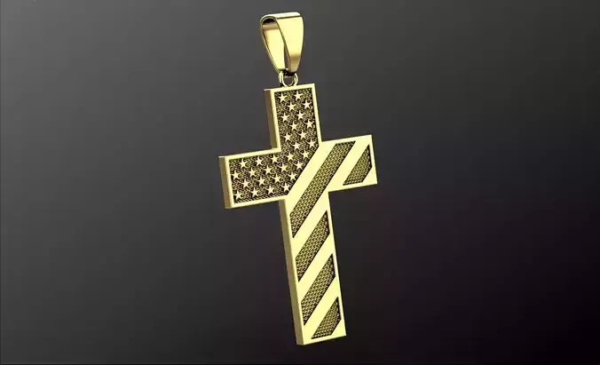 CROSS 2701 USA 3D print model