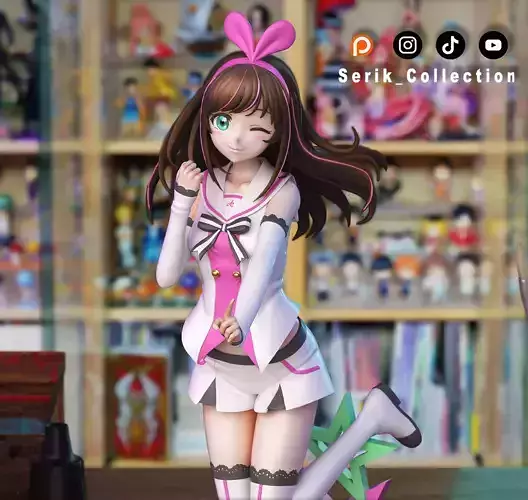 KIZUNA AI 3D print model