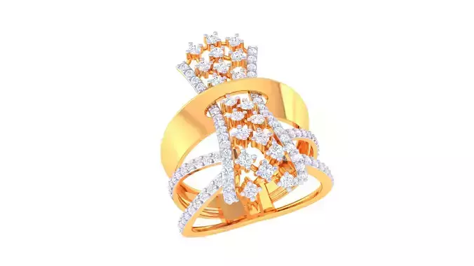 Women Ring MTL 3dm STL OBJ FBX Details