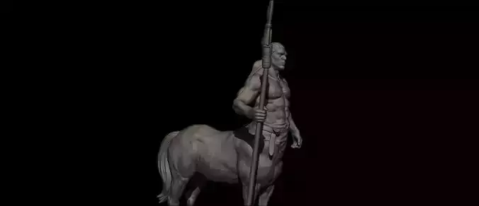  Centaur  High Poly for 3d Print