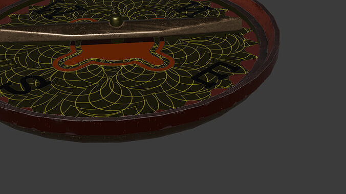 Compass 3D model