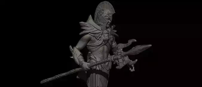 Atlant High Poly for 3d Print 3D print model