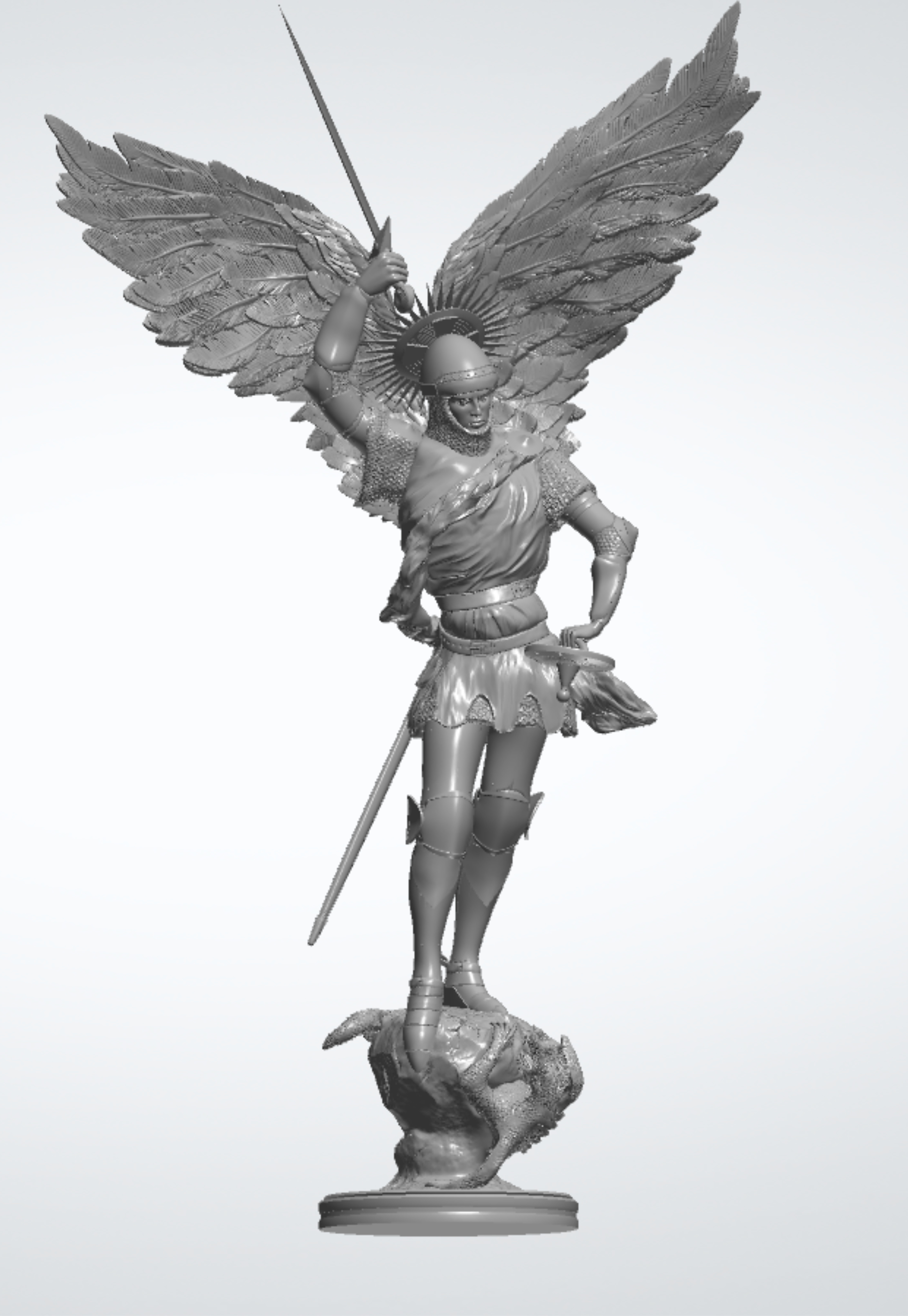 MONT SAM MICHAEL 3D print model_1