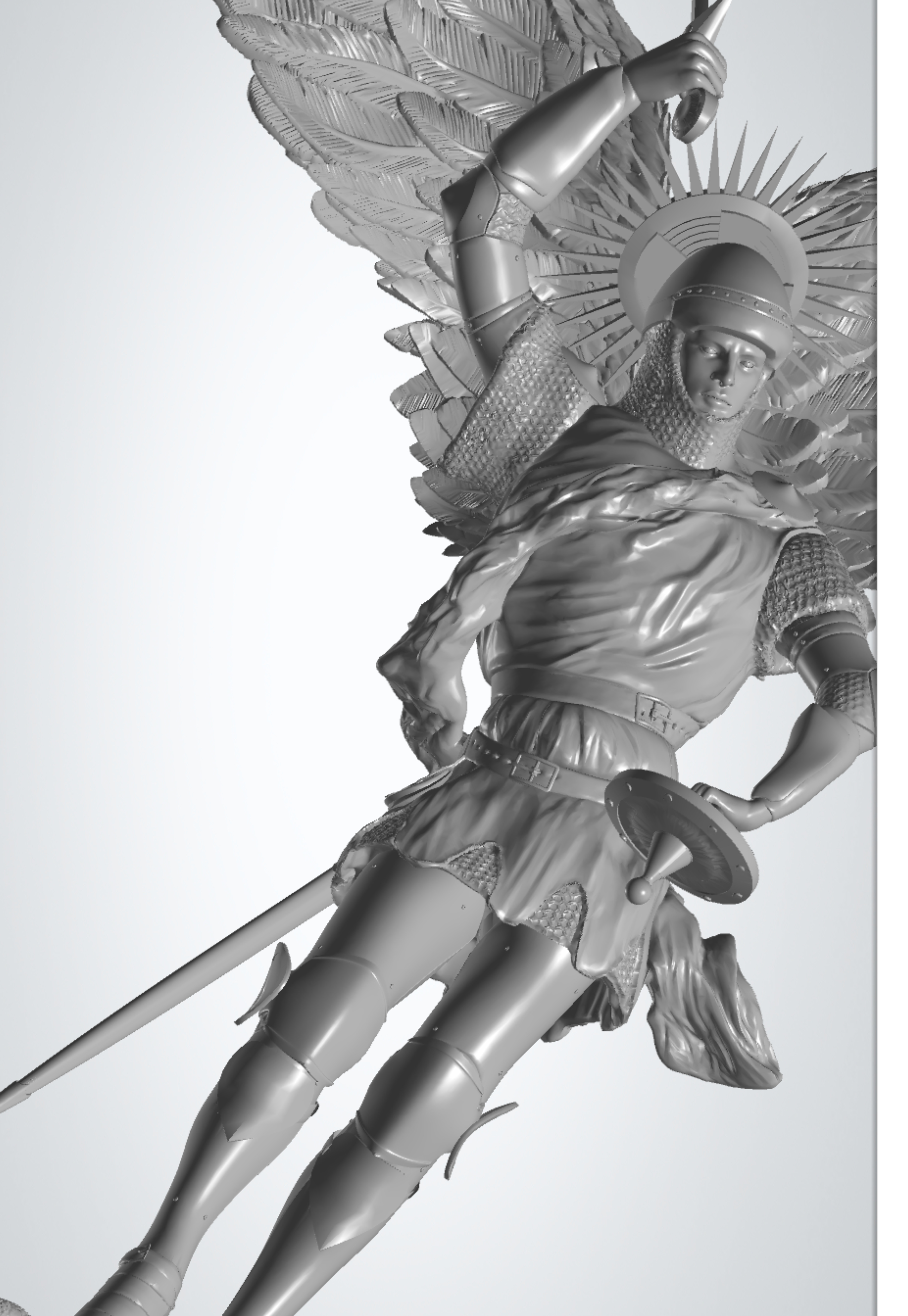 MONT SAM MICHAEL 3D print model_3