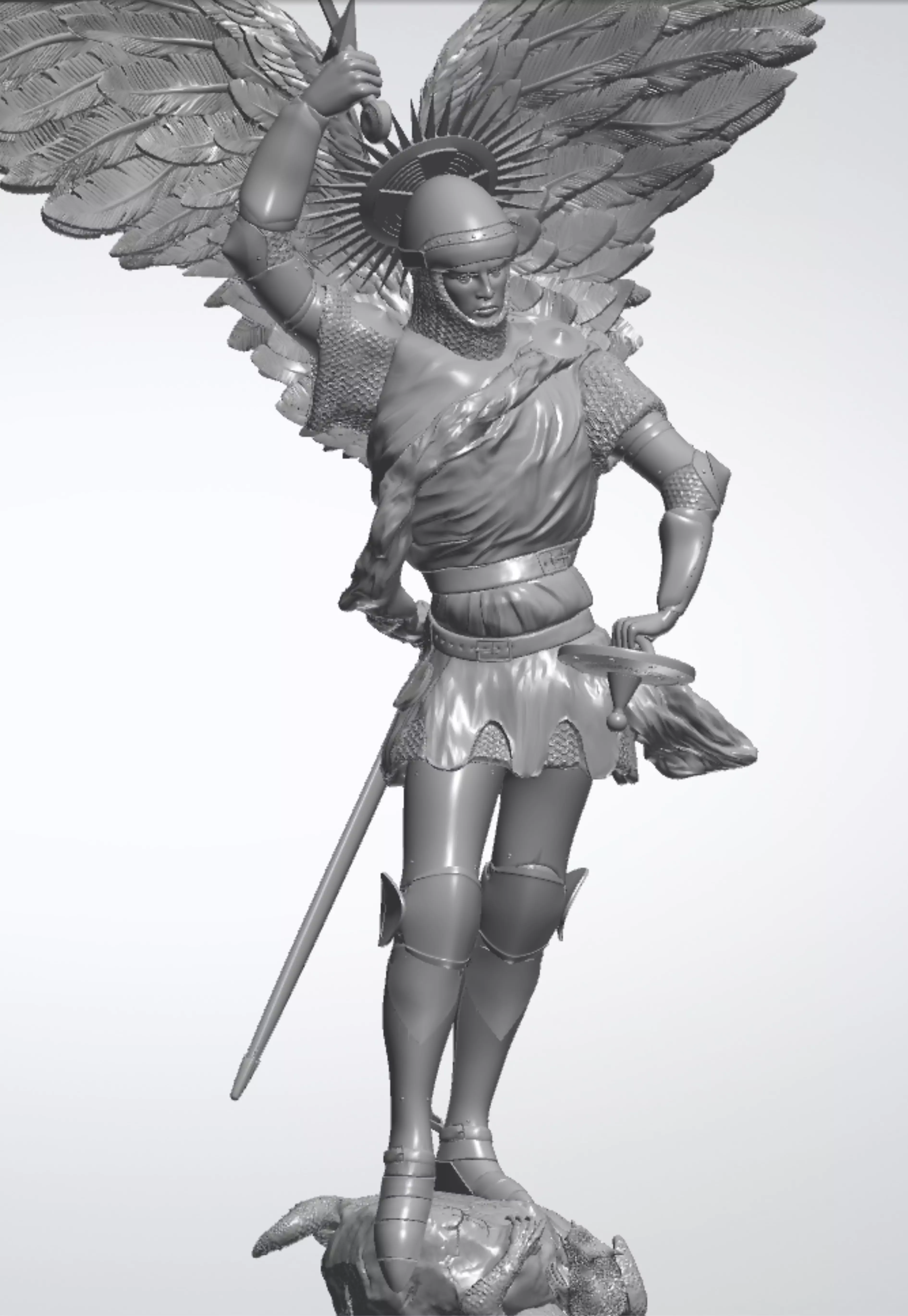 MONT SAM MICHAEL 3D print model_0